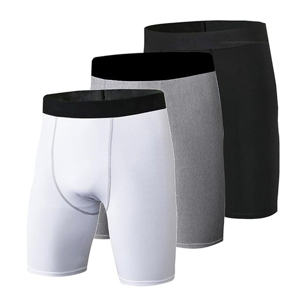 3 Pack Compression Shorts Men  - Compression Shorts Athletes ulasan dan harga