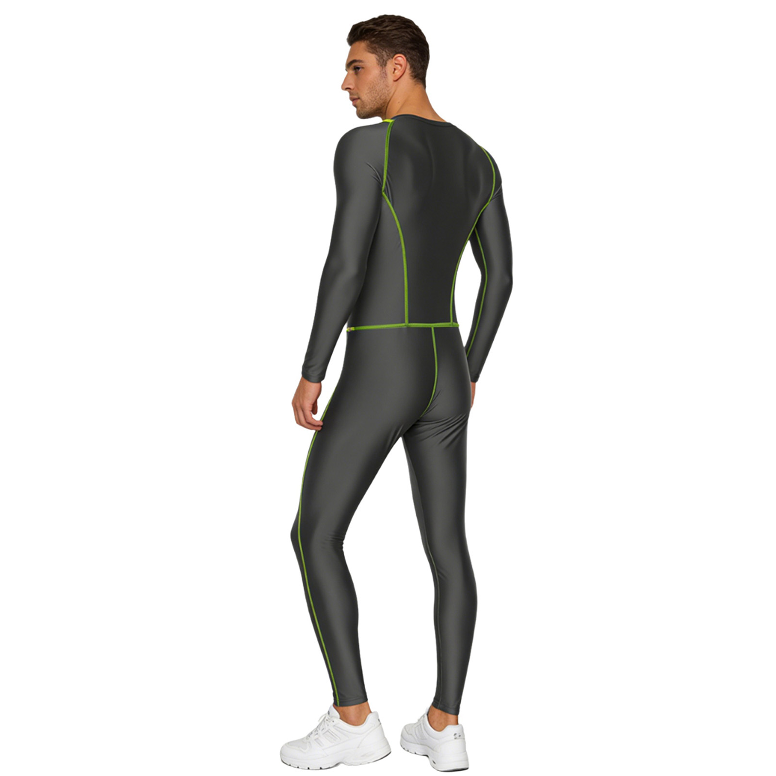 Swimwear Mens Swimsuit Glossy  - Compression Long Pant ulasan dan harga