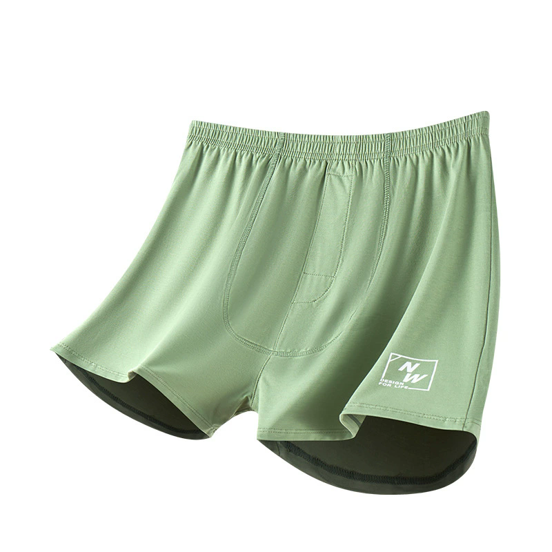 Solid Color Men Underwear Boxe - Boxer Shorts Modal ulasan dan harga