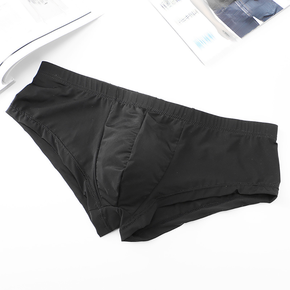 Ice Silk Underwear Boxer Brief - Pouch Boxer Pouch ulasan dan harga