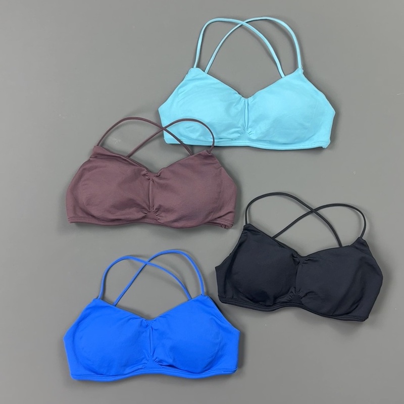 HISTELLO Front Ruched Cross Ba - Suspender Tank Top ulasan dan harga