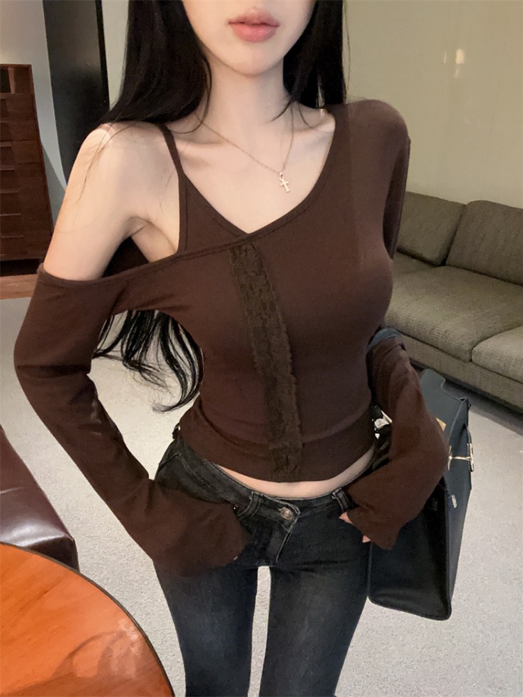 Women's Lace under Shirt Sleev - Sleeveless Undershirt ulasan dan harga