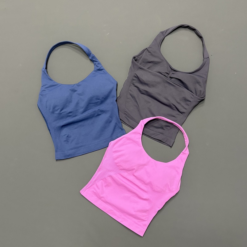 Women Halter Neck Sports Top S - Suspender Tank Top ulasan dan harga