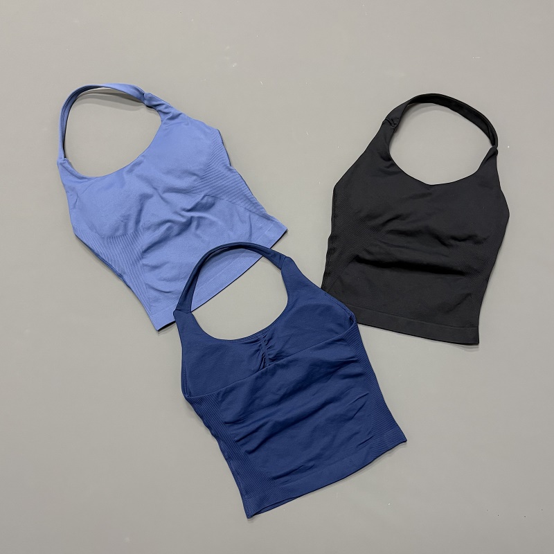 Women Halter Neck Sports Top S - Suspender Tank Top ulasan dan harga