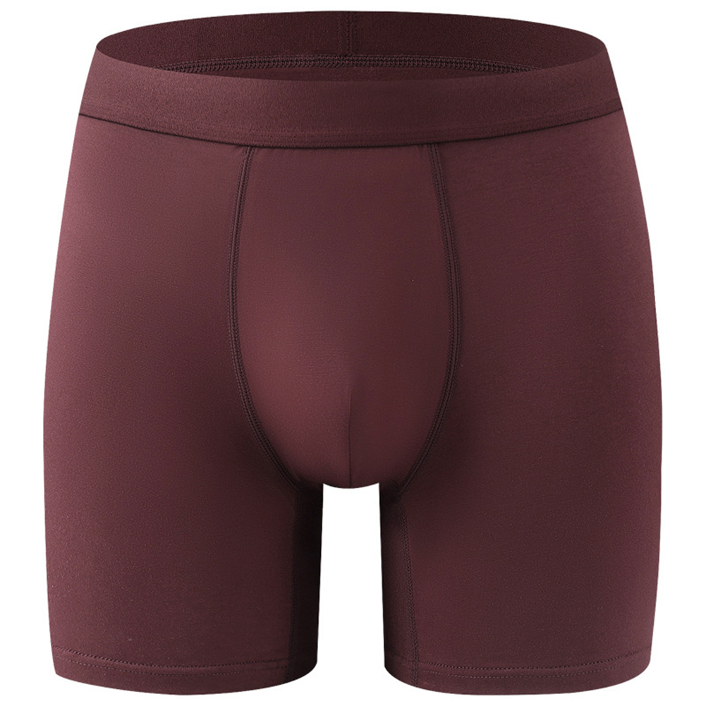 Men Long Leg Boxers Breathable - Long Leg Trunk Men ulasan dan harga