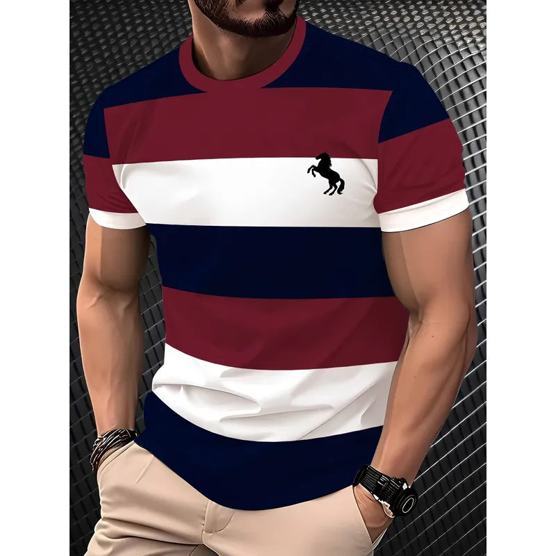 for Men Fashion T Shirt Outdoo - Undershirt Crew Neck ulasan dan harga
