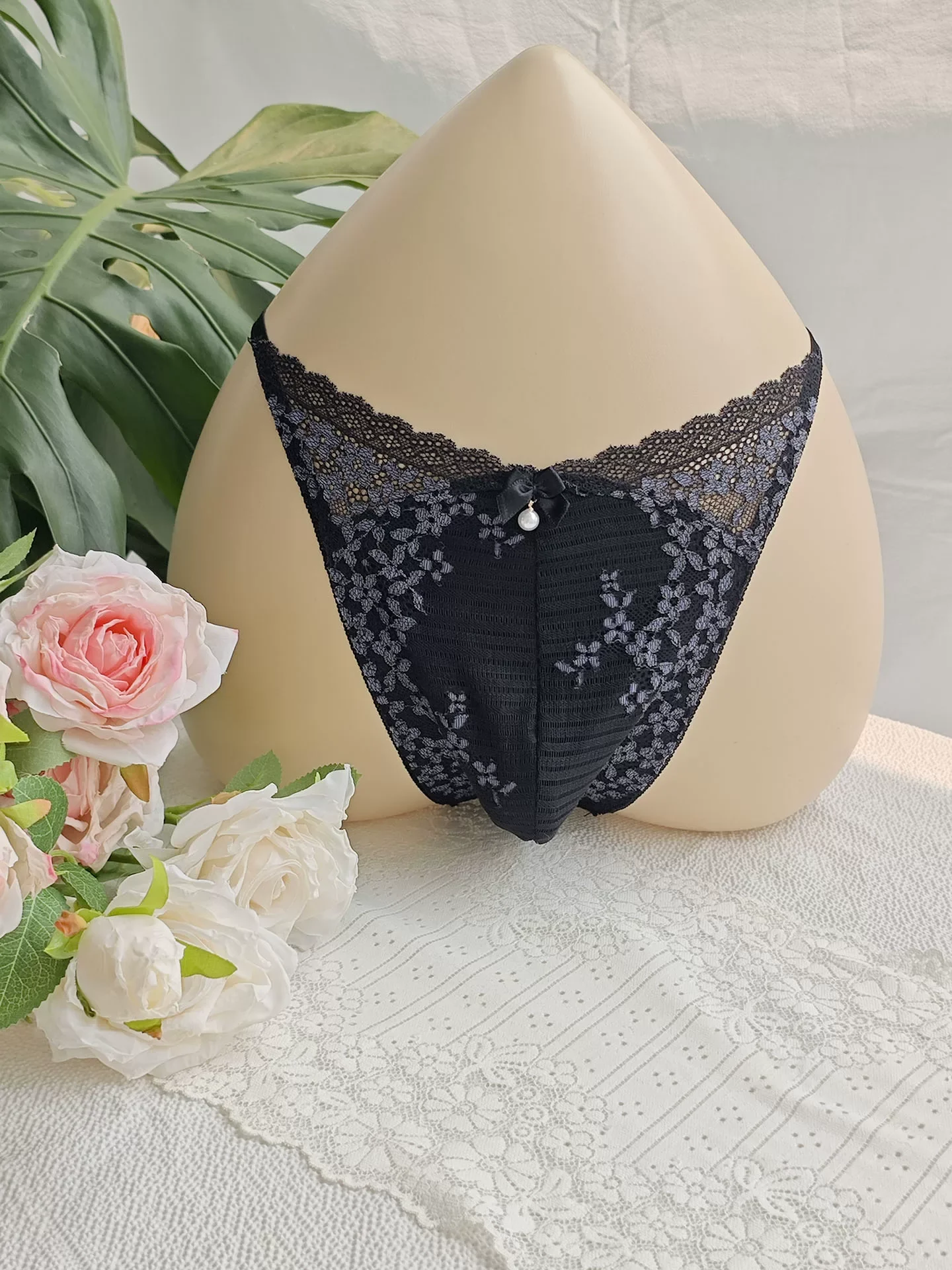 Black Lace Man's T-brief Embro - Boxer Brief Pack Cotton ulasan dan harga