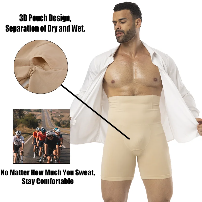 Men Slimming Brief High Waist  - Pouch Boxer Pouch ulasan dan harga