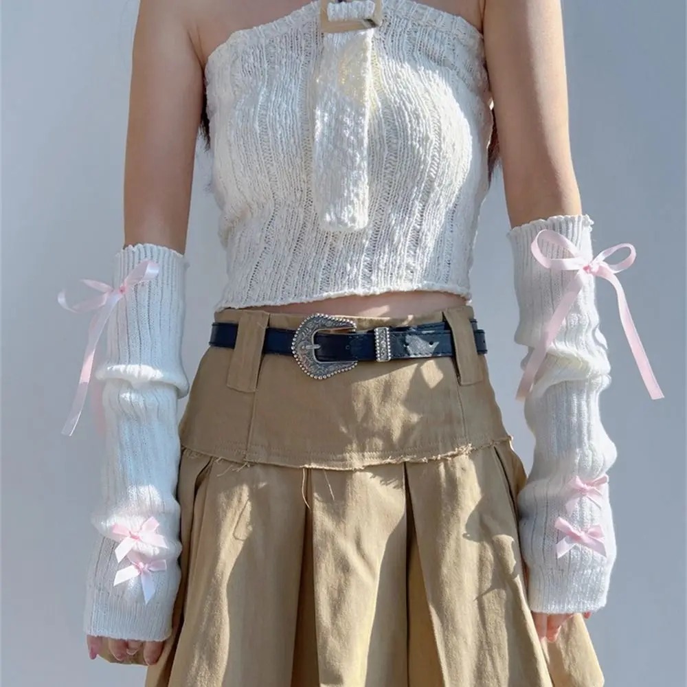 Streetwear Elastic Knitted Bow - Thermal Long John ulasan dan harga