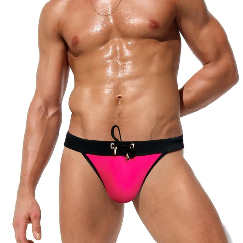 Sexy Bikini Men Sexy Swimming  - Trunk Breathable Men ulasan dan harga