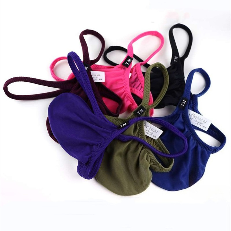 Breathable Elastic Mens T-Back - Trunk Breathable Men ulasan dan harga