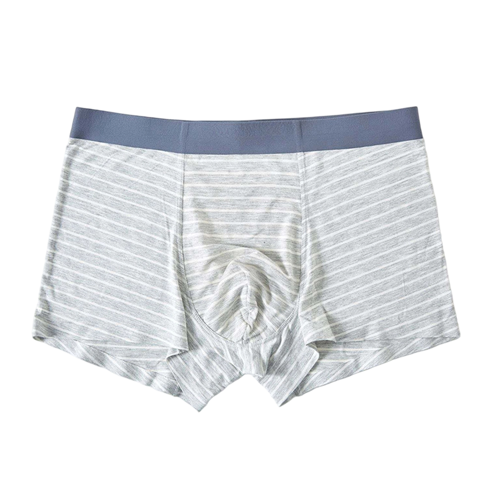 Men Soft Striped Boxers Underw - Boxer Shorts Modal ulasan dan harga