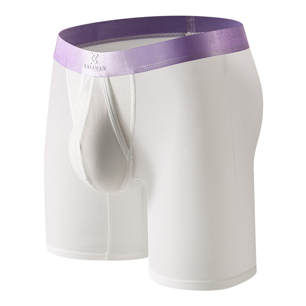 Fitness Running Men Boxer Unde - Long Leg Trunk Men ulasan dan harga